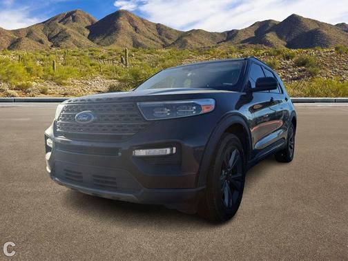 Agate Black Metallic 2021 Ford Explorer XLT