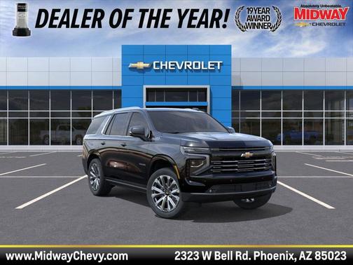 Black 2026 Chevrolet Tahoe 4WD High Country