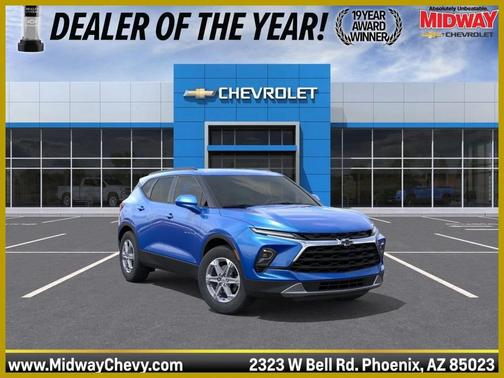 Riptide Blue Metallic 2026 Chevrolet Blazer 2LT