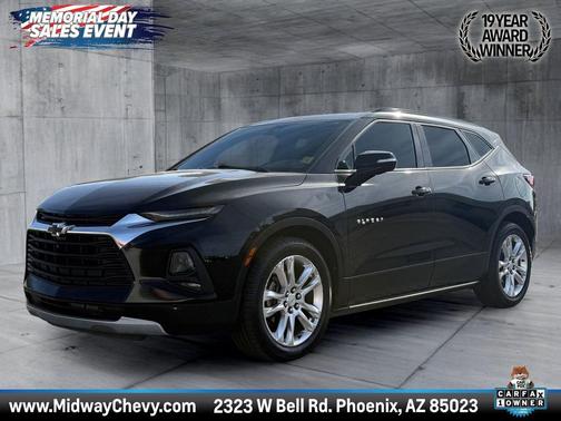 Black 2019 Chevrolet Blazer 3LT