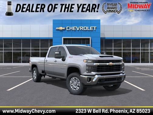 Sterling Gray Metallic 2026 Chevrolet Silverado 3500 LT