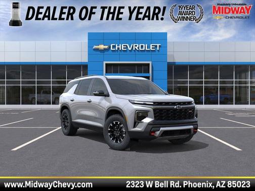 Sterling Gray Metallic 2026 Chevrolet Traverse AWD Z71