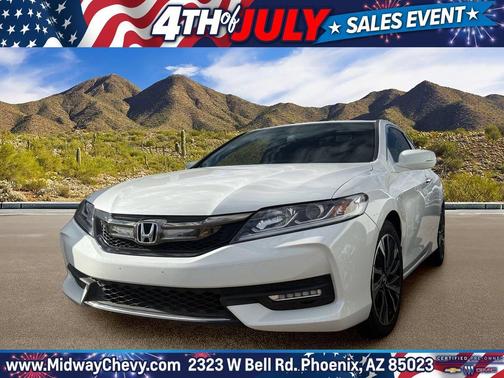 White Orchid Pearl 2016 Honda Accord EX-L