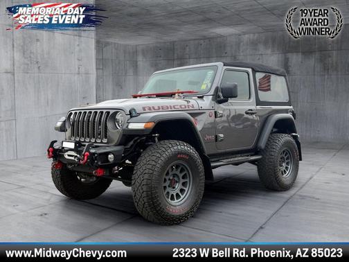 Granite Crystal Metallic Clearcoat 2021 Jeep Wrangler Rubicon
