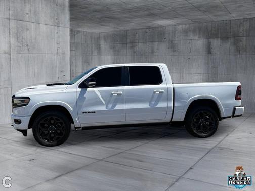 Ivory White Tri-Coat Pearlcoat 2021 RAM 1500 Limited