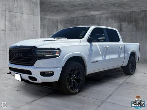 Ivory White Tri-Coat Pearlcoat 2021 RAM 1500 Limited