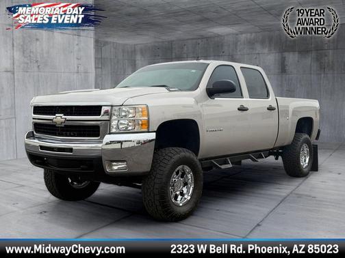 Silver Birch Metallic 2008 Chevrolet Silverado 2500 LT2 H/D Crew Cab