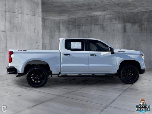 Summit White 2026 Chevrolet Silverado 1500 LT Trail Boss