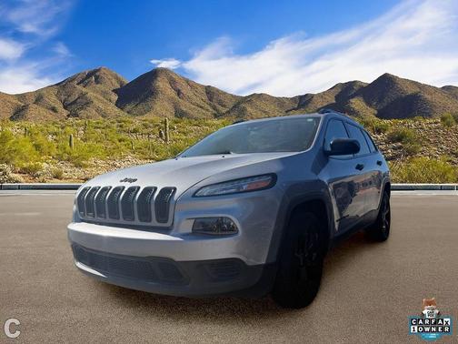 Billet Silver Metallic Clearcoat 2017 Jeep Cherokee Altitude