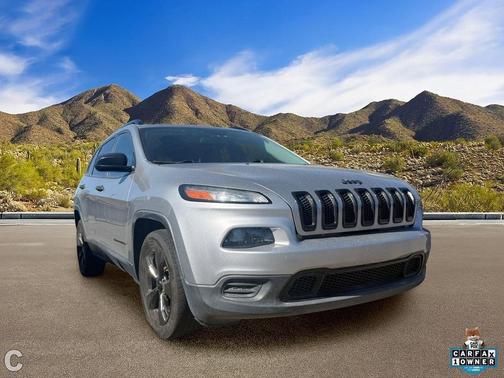 Billet Silver Metallic Clearcoat 2017 Jeep Cherokee Altitude