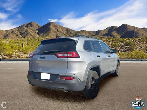 Billet Silver Metallic Clearcoat 2017 Jeep Cherokee Altitude