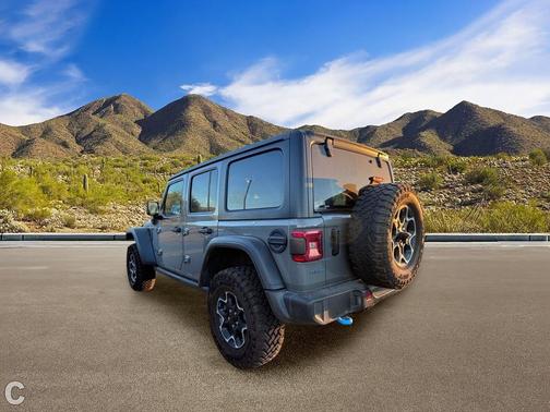 Sting-Gray Clearcoat 2023 Jeep Wrangler 4xe Rubicon