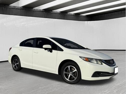 Taffeta White 2015 Honda Civic SE