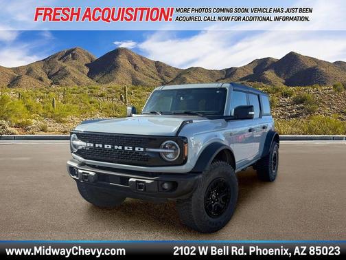 Cactus Gray 2023 Ford Bronco Wildtrak