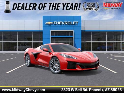 Torch Red 2026 Chevrolet Corvette Z06