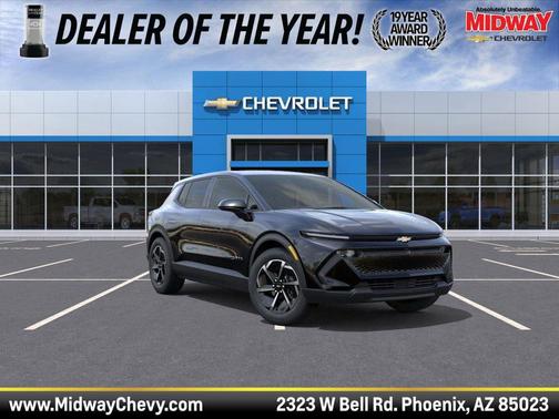 Black 2026 Chevrolet Equinox EV LT