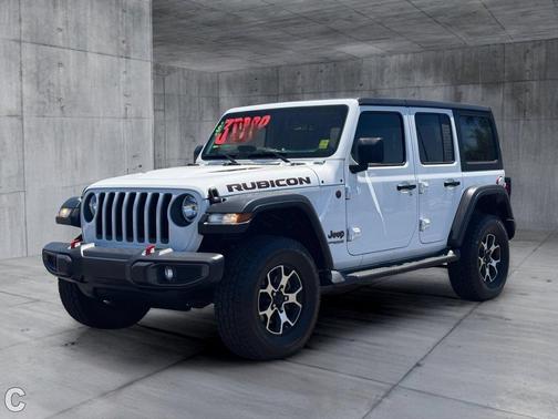 Bright White Clearcoat 2020 Jeep Wrangler Unlimited Rubicon