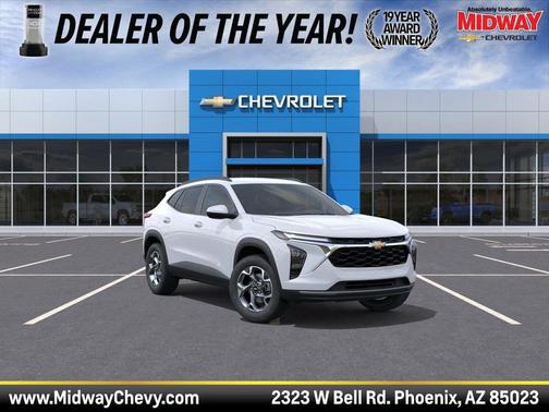 Summit White 2026 Chevrolet Trax LT