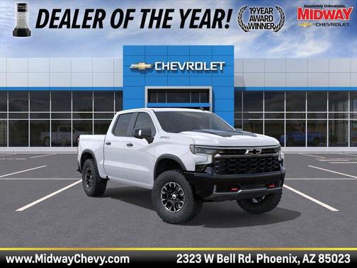 Summit White 2026 Chevrolet Silverado 1500 ZR2