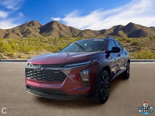Crimson Metallic 2025 Chevrolet Trax FWD 2RS