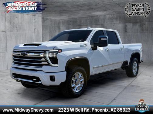 Summit White 2024 Chevrolet Silverado 2500 High Country