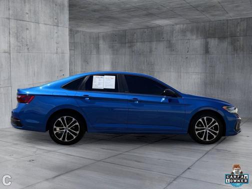 Rising Blue Metallic 2024 Volkswagen Jetta 1.5T Sport