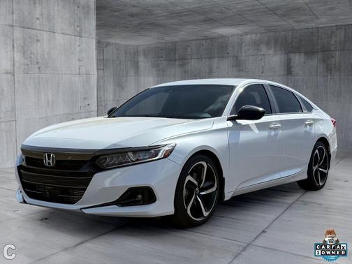 Platinum White Pearl 2022 Honda Accord Sport 1.5T