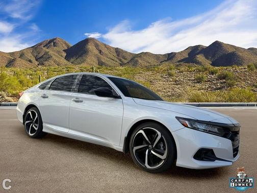 Platinum White Pearl 2022 Honda Accord Sport 1.5T