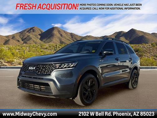 Gravity Grey 2022 Kia Sorento S