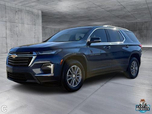 Northsky Blue Metallic 2023 Chevrolet Traverse LT Cloth