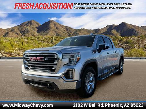 Quicksilver Metallic 2020 GMC Sierra 1500 SLT