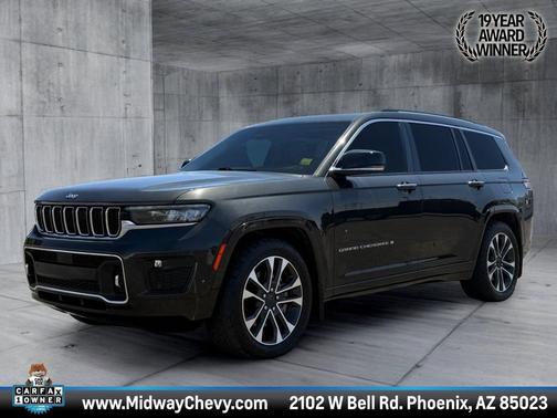 Rocky Mountain Pearlcoat 2022 Jeep Grand Cherokee L Overland