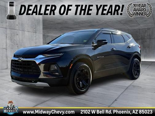 Black 2022 Chevrolet Blazer 2LT