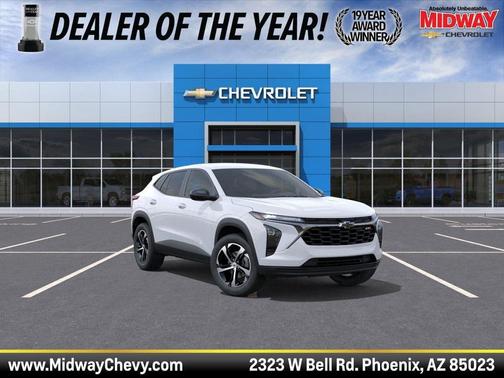 Summit White 2026 Chevrolet Trax FWD 1RS