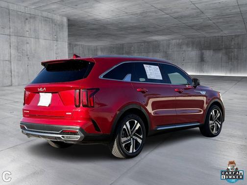 Runway Red 2023 Kia Sorento Hybrid EX