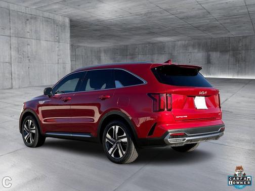 Runway Red 2023 Kia Sorento Hybrid EX