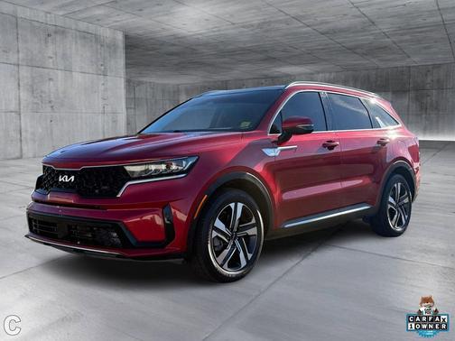 Runway Red 2023 Kia Sorento Hybrid EX