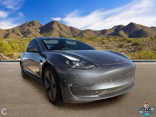 Deep Blue Metallic 2023 Tesla Model 3 Long Range