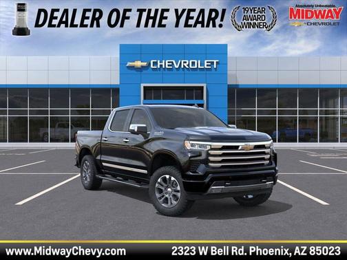 Black 2026 Chevrolet Silverado 1500 High Country