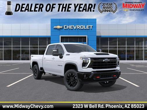 Summit White 2026 Chevrolet Silverado 2500 LT