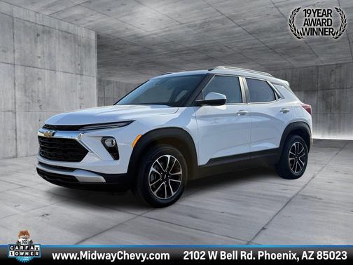 Summit White 2025 Chevrolet Trailblazer LT