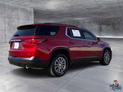 Radiant Red Tintcoat 2023 Chevrolet Traverse LT Cloth