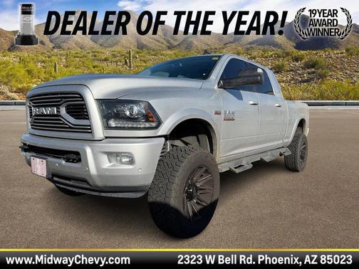 2018 RAM 2500 Laramie Mega Cab 4x4 6'4' Box