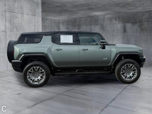Moonshot Green Matte 2024 GMC HUMMER EV SUV 3X
