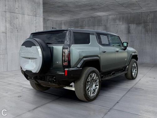 Moonshot Green Matte 2024 GMC HUMMER EV SUV 3X