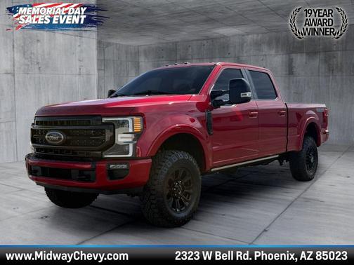 Red 2022 Ford F-250 XL