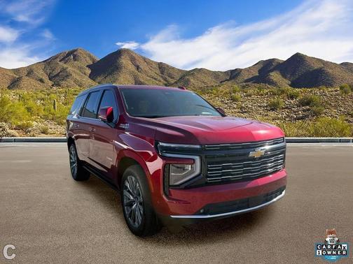 Radiant Red Tintcoat 2025 Chevrolet Tahoe 4WD High Country