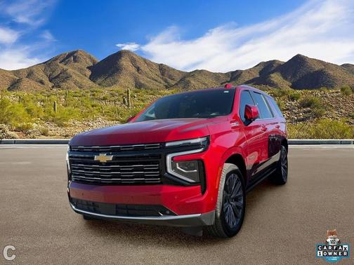 Radiant Red Tintcoat 2025 Chevrolet Tahoe 4WD High Country