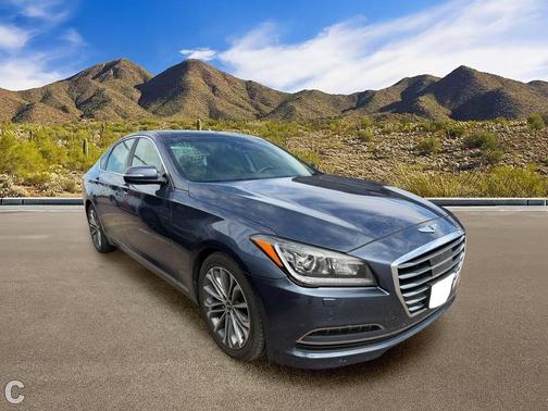 Montecito Blue 2015 Hyundai Genesis 3.8