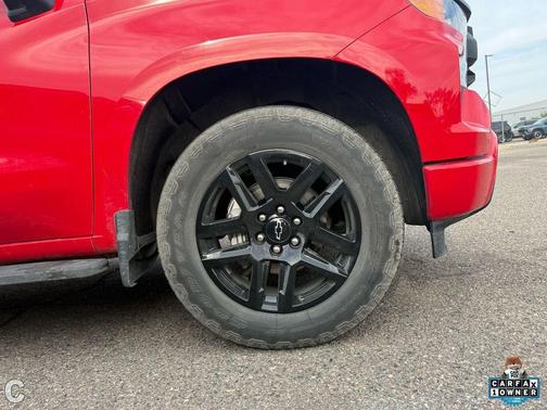 Red Hot 2025 Chevrolet Silverado 1500 Custom